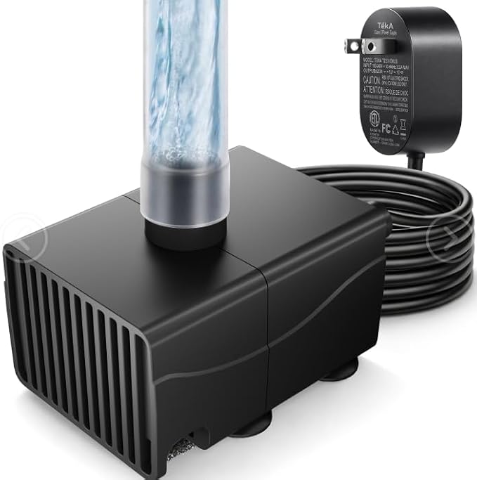 Automatic Mini Sump Pump for Dehumidifier with Level Sensor to Remove Water | 100–240V, Max. 87 GPH, 8.2 FT Max Lift, Submersible Water Pump for AC Drain Pans, Float Switch Alternative with Auto Shut-Off