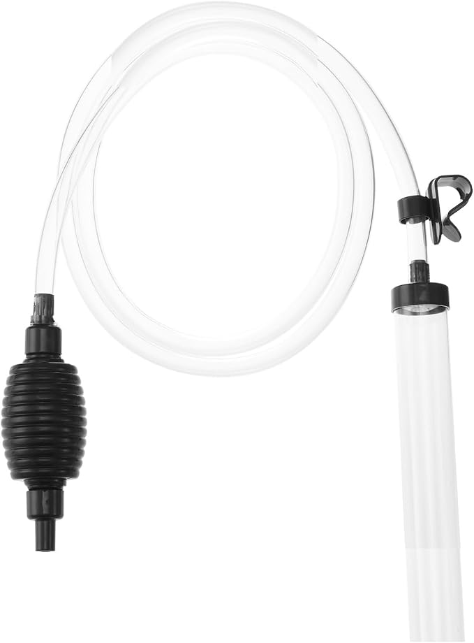 Seltome 7ft-L Aquarium Siphon Vaccum Cleaner Fish Tank Water Changer for Cleaning Gravel & Sand