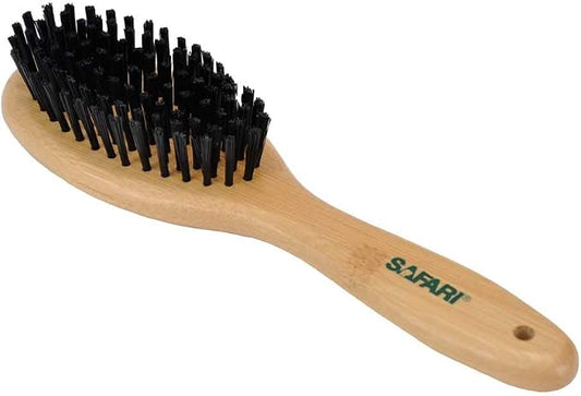 Coastal Pet - Safari - Bristle Dog Brush with Bamboo Handle, Brush, Large (8.5" L x 2.5" W)