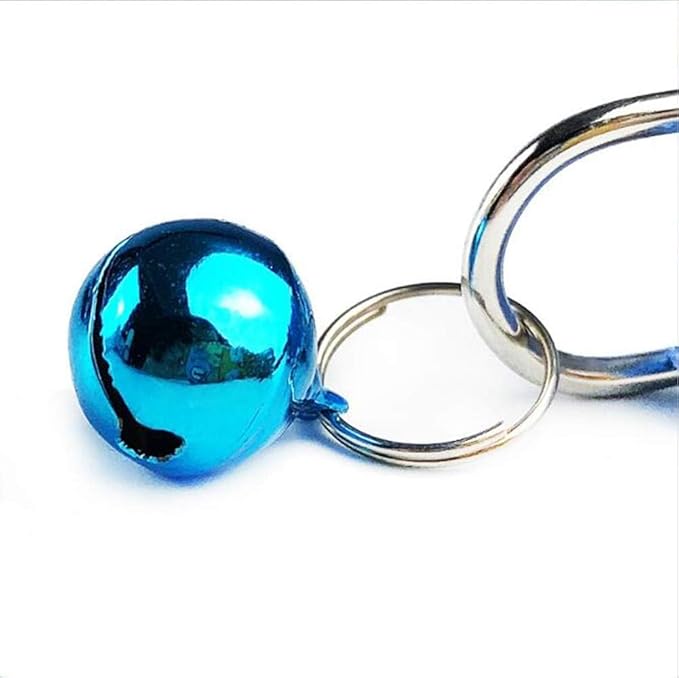 Reflective Cat Collar Breakaway with Bells, 2 Pack Pet Cat Collar Adjustable 7.5-12.5 Inch (Sky Blue)