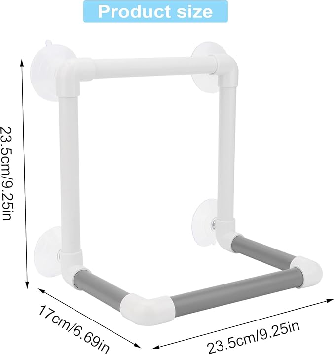 Hypeety Bird Parrot Stand Perch Shower Perch Standing Toy Portable Suction Cup Parrot Bath Stands Suppllies Holder Platform Parakeet Window Wall Hanging Play (4 Suction Cups)