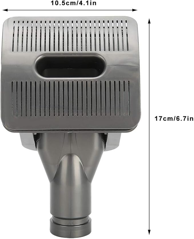 Zerodis Pet Vacuum Cleaner Brush Head,Cat Dog Grooming Brush Vacuum Suction Pet Hair Shedding Vacuum Cleaner Brush Attachment for DC Series Vacuum Cleaner