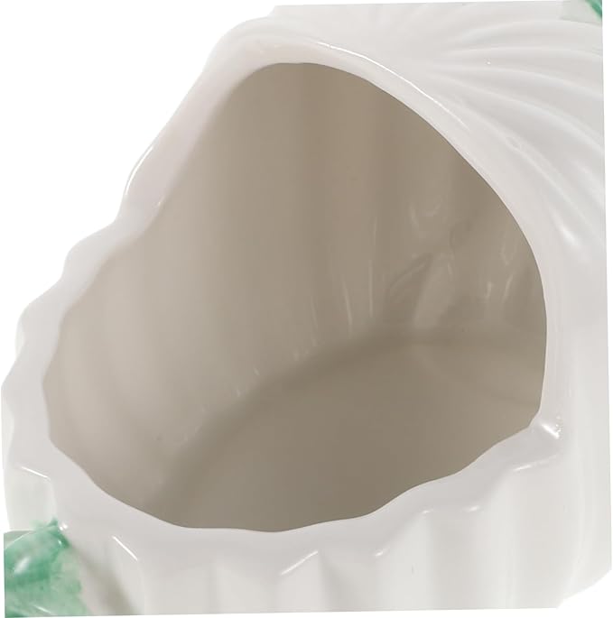 Toddmomy Pet Ceramic Bathtub Portable Sand Bath Ceramic Hamster Tub Hamster Sand Bath Small Animal Toilet Small Pet Supplies Chinchilla Dust Bath Bowl Hamster Bath Tub Ceramics White