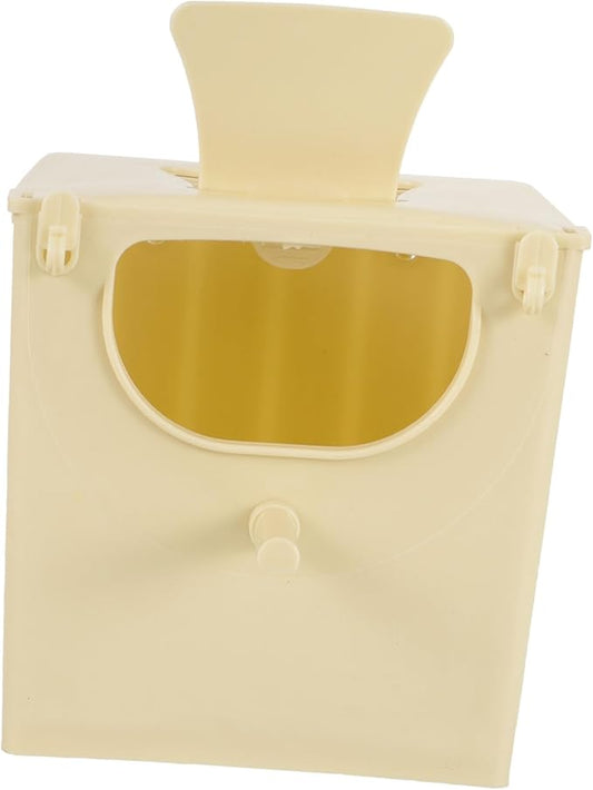 Plastic Bird Nesting Box for Small Birds Weatherproof Breeding Hut for Finches Sparrows Parakeets Lovebirds Cockatiels and Other Pet