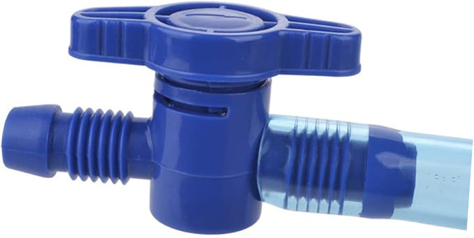 Toddmomy 2.5m Aquarium Water Changer Kit with Fish Tank Nozzle Gravel Siphon Pump