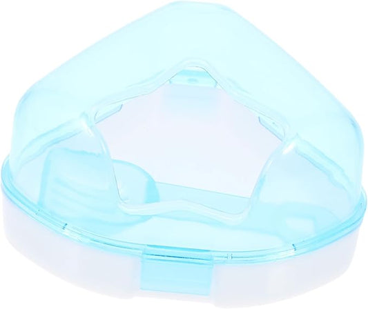 Levemolo Abs Plastic Small Pet Bathing Tub Chinchilla Dust Bath Container for Hamsters Guinea Pigs
