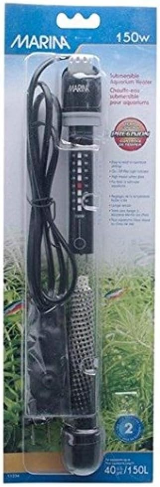 Hagen Marina Submersible Heater for Aquarium, 150-watt