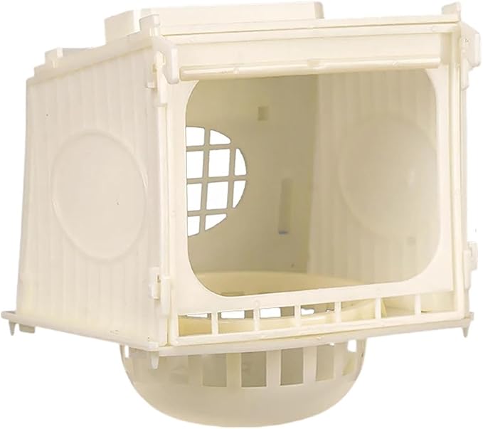 Bird Breeding Nest Box Parrot Nest Bed Multifunctional Easy Clean Bird Cage Parrot Nest for Small Medium Animal Budgie Canary