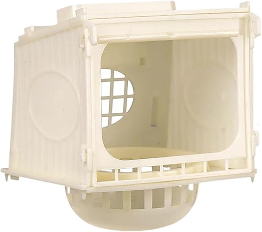 Bird Breeding Nest Box Parrot Nest Bed Multifunctional Easy Clean Bird Cage Parrot Nest for Small Medium Animal Budgie Canary