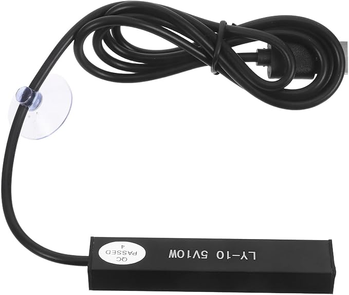 W Small Aquarium Heater for Betta Fish and Aquatic Turtles, Abs Material Compact Submersible Tank Heater with Precise Temperature Regulation and Energy Efficient Design for 2-5l