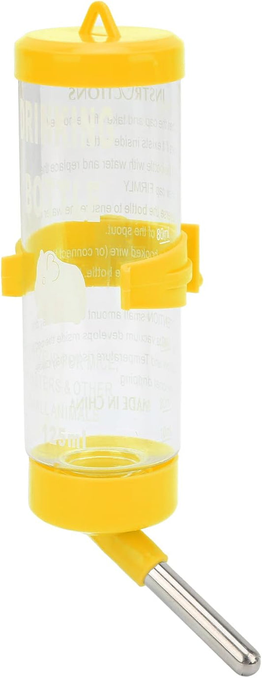 Automatic No Drip Small Animal Water Bottle, Water Dispenser for Hamster, Gerbil, Rat, Chinchilla, Guinea Pig, Rabbit