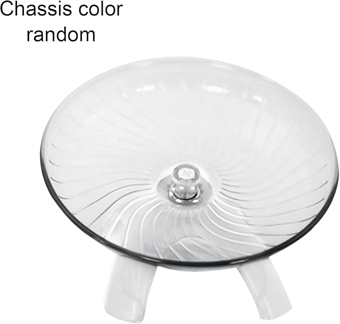 Hamster Wheel, Hermit Crab Climbing Toys Silent Exercise Running Wheel, 13cm Small Animal Exercise Wheels Hermit Crabs Wheel for Hamsters, Gerbils, Mice or Other Small Animals
