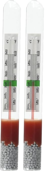 Penn-Plax Standing Thermometer (Pack of 2)