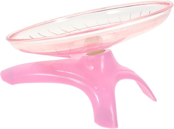 BESPORTBLE 1pc Flying Saucer Wheel for Small Pets Non-Run Exercise Disc for Hamsters Pet Rats Comfortable Design Encourages Healthy Activity