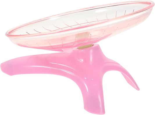 BESPORTBLE 1pc Flying Saucer Wheel for Small Pets Non-Run Exercise Disc for Hamsters Pet Rats Comfortable Design Encourages Healthy Activity