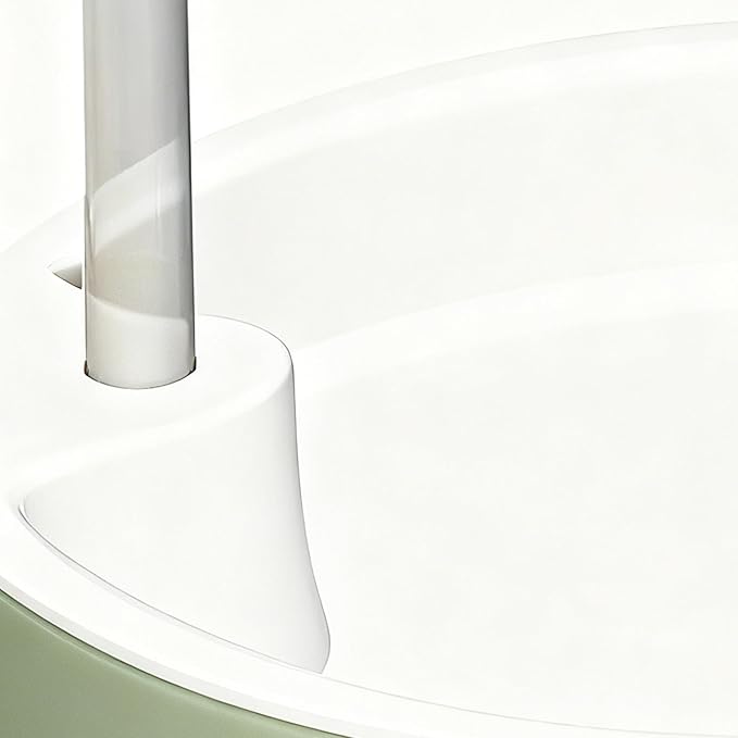 birdShower Bath Fountain - 20cm Pump Water birdBath, Anti Splash Ciirculating Cage Bath | Indoor Outdoor birdCare