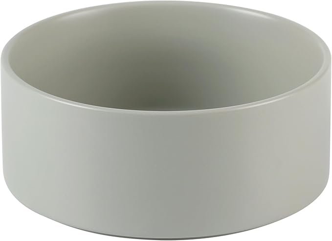 Havniva 7.3” Dog Bowl Ceramic Dog Food and Water Bowl, Durable Dog Water Bowl with Non-Slip Rubber Base Large Capacity Feeding Dishes for Medium Dogs