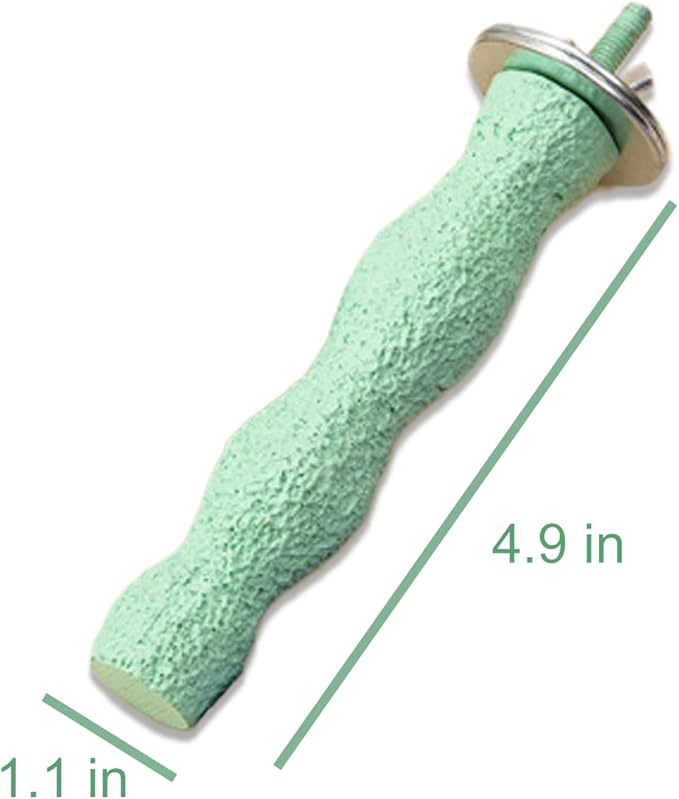 Bird Beak Grinding Stone Parrot Cockatiel Parakeet Nail Trimming Grinder Trimmer for Birds Cage Accessories