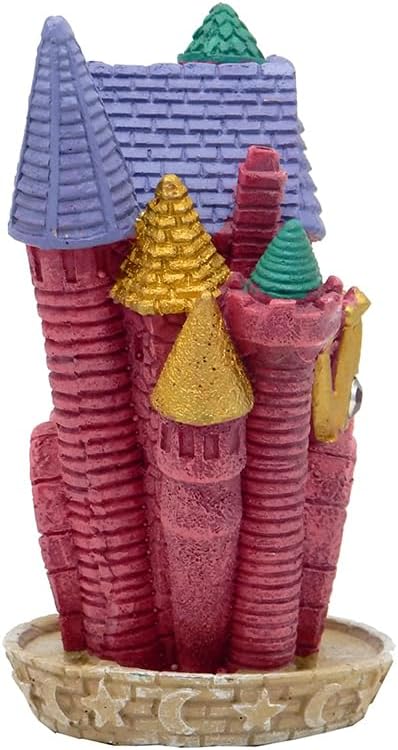 Blue Ribbon EE-144 Princess Castle Exotic Environments Aquarium Ornament 3.75"L x 2.75"W x 5"H