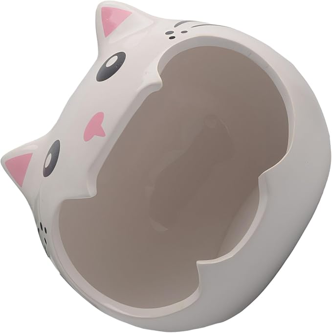 Ceramic Pet Nest for Small Animals - Hamster Ceramic House with Smooth Interior, Enclosed Hideout for Comfortable Shelter and Ventilation