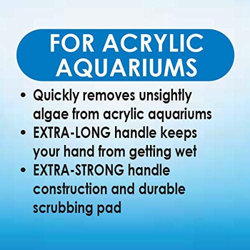 API Algae Scraper for Acrylic Aquariums 1-Count Container (Pack of 12)