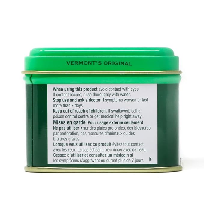 Bag Balm Vermont's Original Moisturizing for Dry Skin, Chapped Lips, Cracked Heels, Dog Paw Pads + More. 118 ml (4 oz) Tin (1)