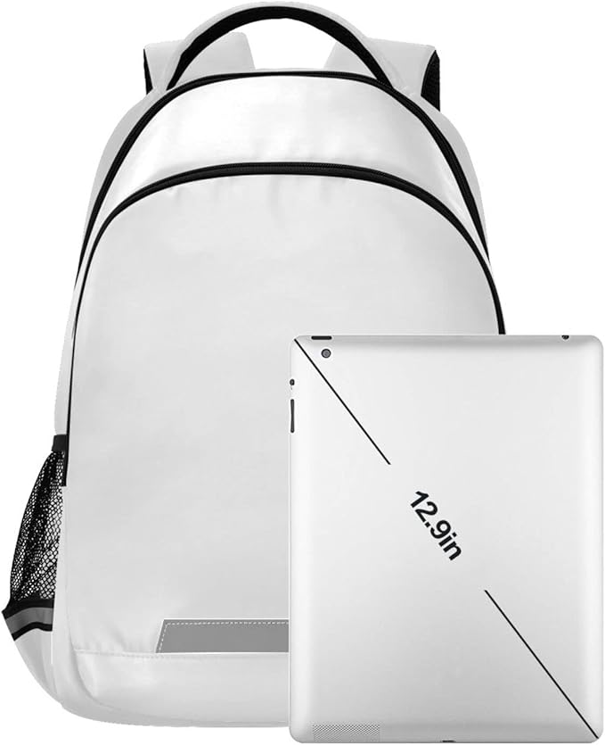 Sinestour Cute Cat School Backpack for Boys Girls Portable Wide shoulder strap Backpack Lightweight Travel Bag College Casual Daypack with Reflective Strip Large