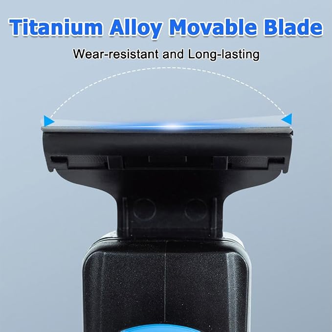 MiOYOOW Magnetic Aquarium Glass Cleaner, Floating Aquarium Algae Scraper No Scratch Aquarium Cleaning Tool for Small Fish Tanks Desktop Aquariums Freshwater Saltwater