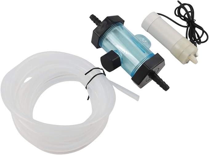 Electric Aquarium for Gravel Cleaner USB Pump with Siphon Vacuum for Fish Tank Water Changing and Cleaning, 1/2/3/5 Meter Tube(3 Meter)