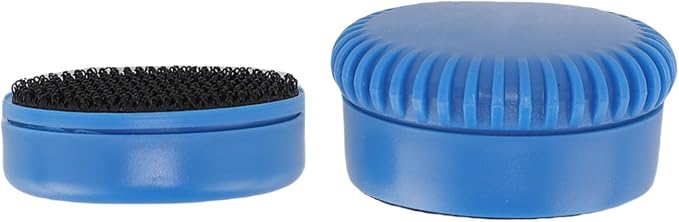 Pssopp 2Pcs Magnet Algaes Scraper, No Scratch Magnetic Fish Glass Cleaner Mini Scrubber Tool for Aquarium Glass Accessories