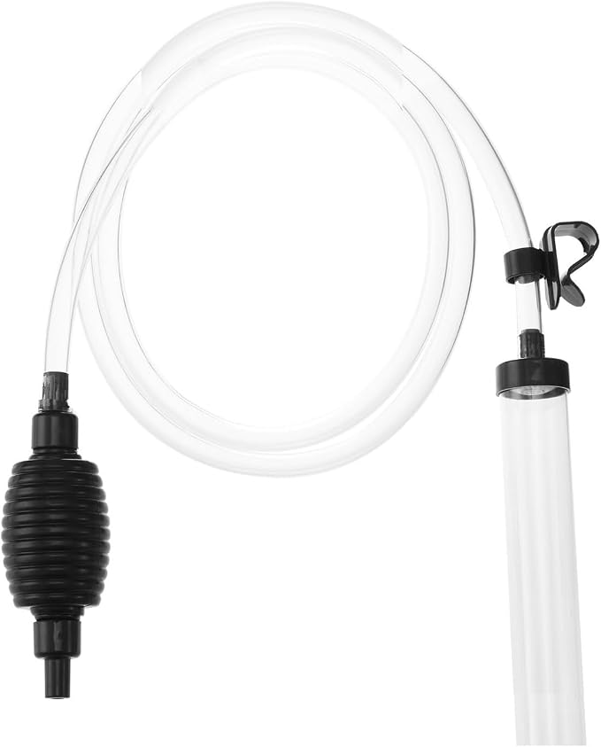 6ft Aquarium Siphon Vaccum Cleaner Fish Tank Water Changer for Cleaning Gravel & Sand