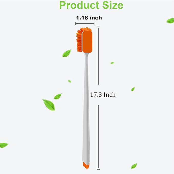 Vimvins Small Fish Tank Cleaner - Algae Scraper for Glass Aquariums - Aquarium Brush & Scrubber Tool Adapted for Cleaning Glass and Acrylic Aquariums.