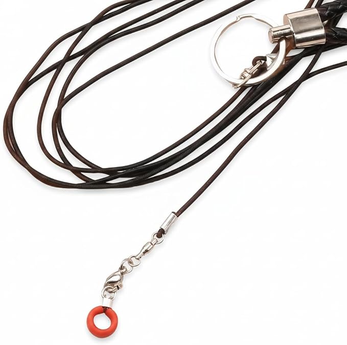 Parrot Flight Leash, Bite-Resistant Latex Elastic Leash, Adjustable Training Bird Harness for Budgies, Cockatiels, Cockatoos and Macaws. (Size 6 Silicone Anklet, 2)