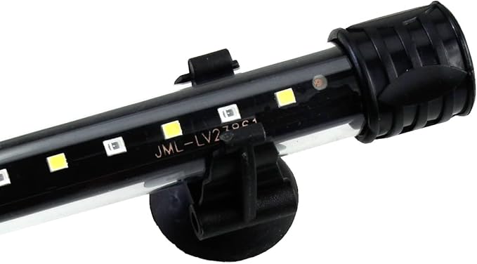 AQUANEAT Aquarium LED Submersible Light 7.5 Inch Underwater Fish Tank Light (White & Blue)
