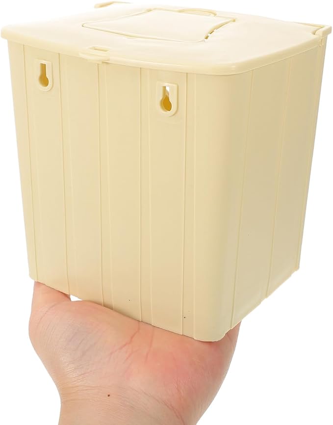 Balacoo 3 Pcs Plastic Bird Nest Box, Bird Breeding Box with Hooks for Birdcage Hanging - Squirrel Nesting House for Finch, Parrot, Budgie, Parakeets Cockatiels (Double Holes at The Front and Back)