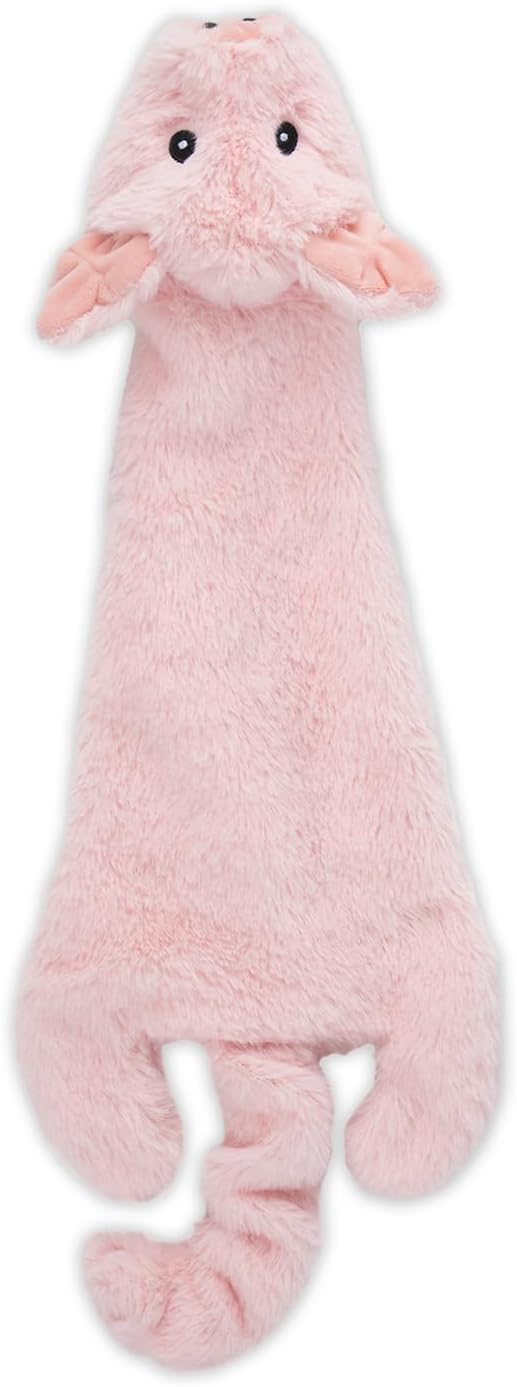 Best Pet Supplies Squeaky Dog Toys with Soft Durable Fabric for Small, Medium and Large Pets Interactive Toy for Indoor Play, Supports Active Biting and Play - Pig, Medium