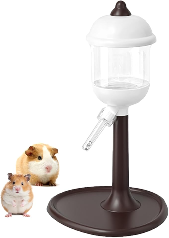 Mini&moe Hamster Water Bottle No Drip – 5.8 oz Small Animal Water Dispenser Leak Proof Guinea Pig Water Dispenser for Cage for Gerbil Chinchilla Ferret Hedgehog