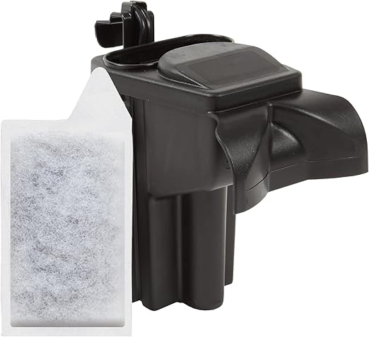 Koller Products Internal Power Filter 4 Gallon-10 Gallon Fish Tanks, 45GPH Flow Rate, Ideal for Tropical Fish