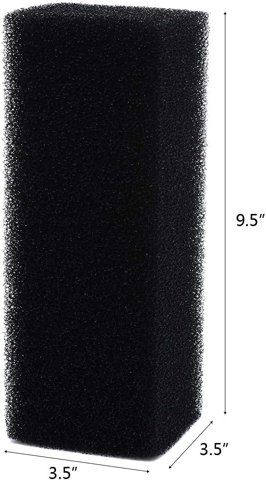 Aquarium Bio Sponge Filter Media, Replacement Foam Insert, AC110-6pcs | Fit For 110 / Filters, 30 PPI