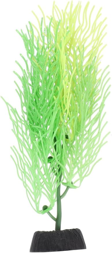 Aquarium Plants Artificial Silicone Green Fish Tank Decorations Plastic Plants Betta Fish Tank Accessories Aquarium Decor