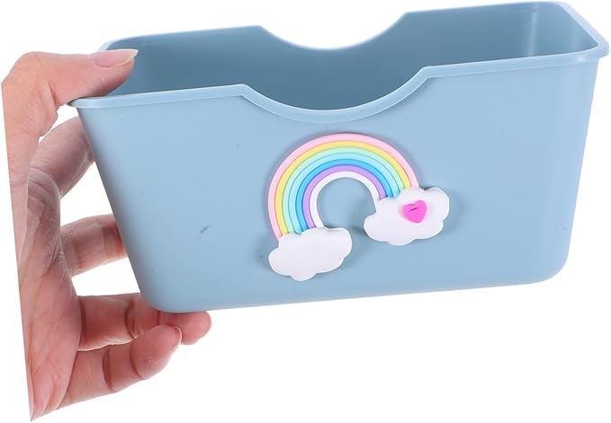 Yardwe Stylish Hamster Shower Dust Bath Small Pet Toilet Hamster Bathtub Elevated Litter Box for Gerbils Chinchillas