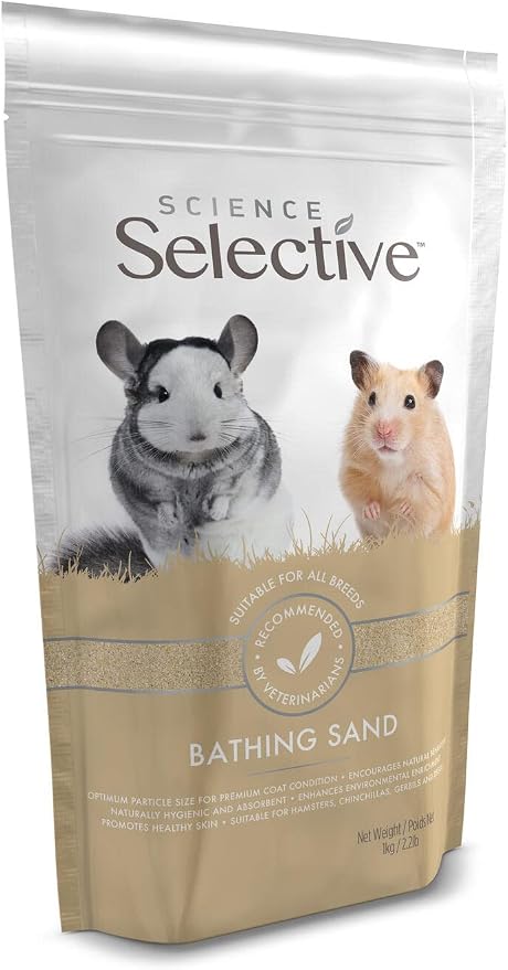 Supreme Petfoods Science Selective Bathing Sand for Hamsters, Gerbils, Chinchillas & Degus