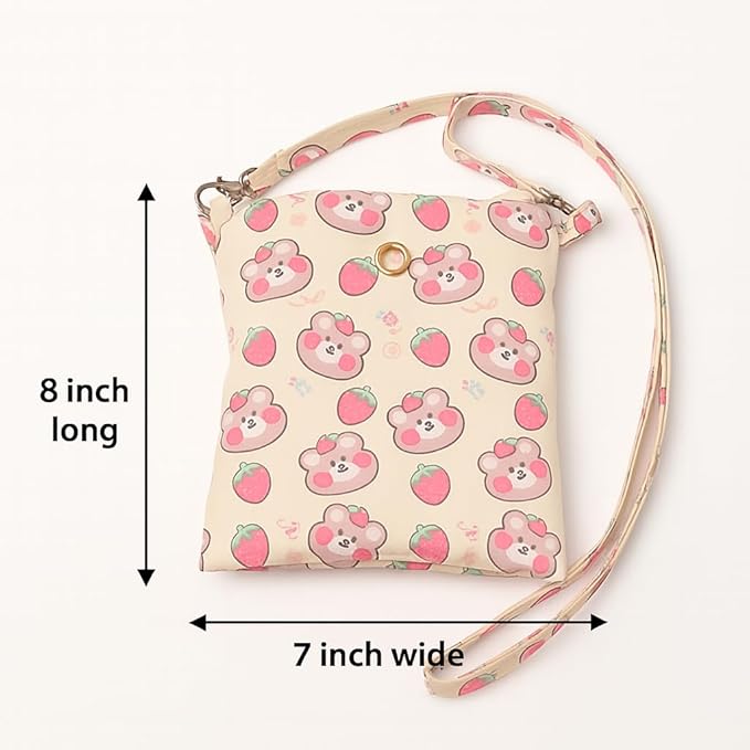 Small Pet Carrier Bag with Soft Minky Dot Lining, Breathable & Waterproof Travel Pouch for Leopard Geckos, Hamsters, Small Reptiles and Small Animals –All-Season Use