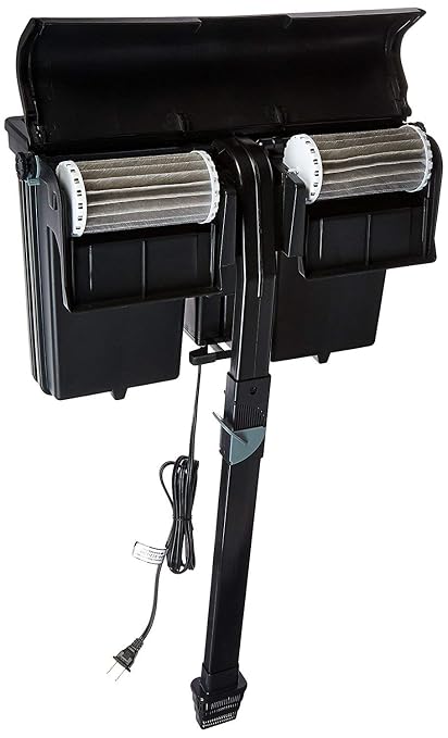 Marineland Bio-Wheel Penguin 400 GPH Power Aquarium Filter, Ultra-Quiet Hang-On-Back Fish Tank Filter with Multi-Stage Filtration for Aquariums Up to 80 Gallons | Quiet hang-on-back design, multi-stage filtration, supports tanks up to 80 gallons