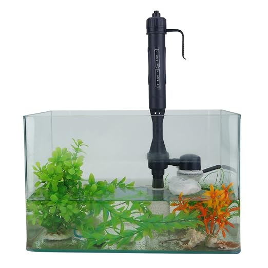Fish Tank Cleaner, Electric Aquarium Gravel Vacuum Siphon, Battery Powered Fish Tank Drainer Water Filter Cleaner Sand Washer