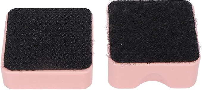 Aquarium Magnetic Glass Cleaner Algae Scraper Waterproof Small Magnetic Brush for Fish Tank - Pink