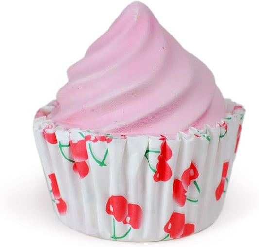 Prevue Pet Products Pink Cupcake Treat Mineral Block Small Animal Chew Toy