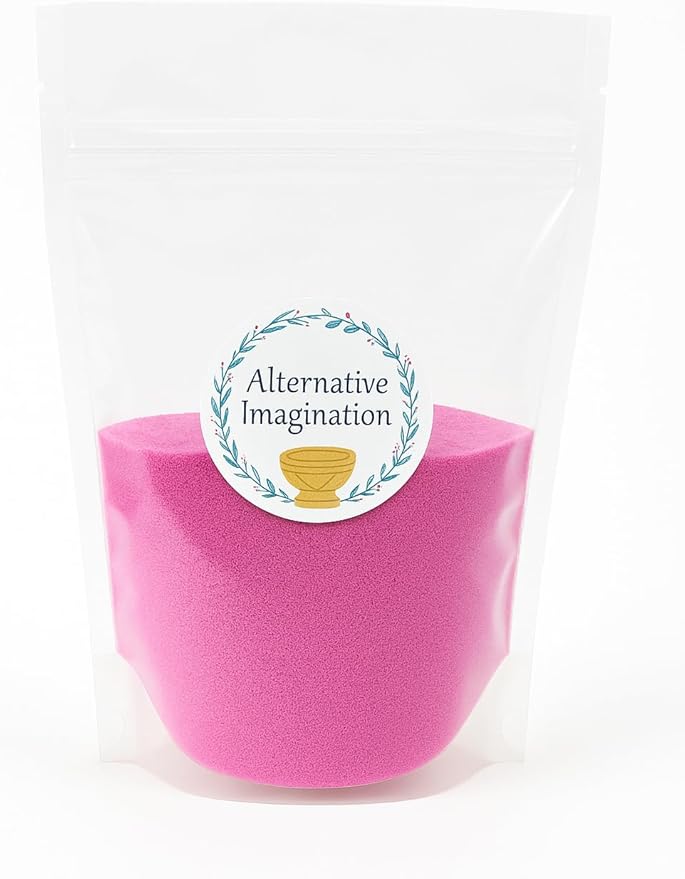 Alternative Imagination Lavender Fine Colored Sand for Ritual Use, Zen Gardens, Incense Burners, Smudging Bowls, Unity Ceremonies, Mandalas, Spiritual Practices, Arts & Crafts (1 Pound)