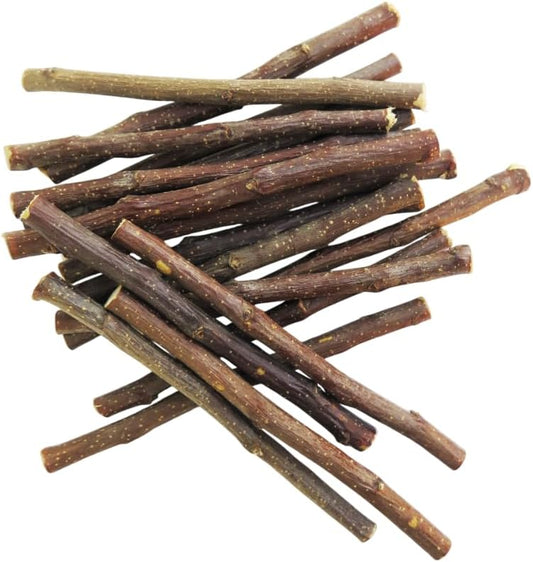 Apple Stick Chew Toy for Rabbits, Hamsters, Guinea Pigs, Chinchillas and Other Small Animals, All Natural Pet Wood Chew 100g