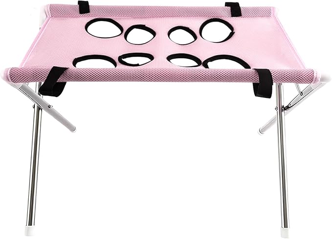 Pet Grooming Hammock – 8 Hole Hanging Cat Bath, Detachable Care Strap, Anti Scratch Bite Design | Secure Trimming Support, Easy Use for Nail Claw Ear Cleaning Grooming